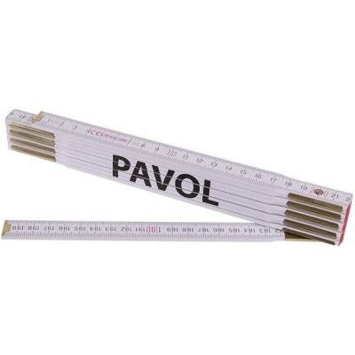 Kola Pirkl Metr skládací 2m PAVOL Profi bílý dřevo