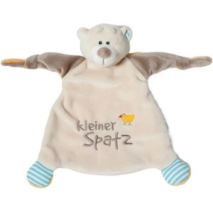 NICI Мека кърпичка за гушкане NICI - Мече, 25 х 25 cm (40041) - baby
