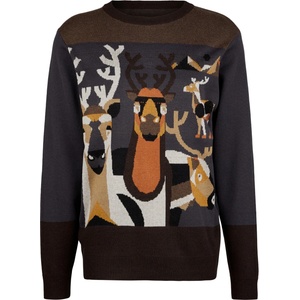 KAVU Мъжки пуловер Kavu Highline Jumper - Deer Me - размер S (017-4082-0213)