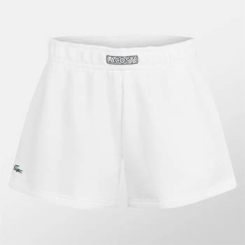 Lacoste Поларени къси панталони Lacoste Fleece Shorts - White