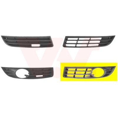 Vetracia mrieżka v nárazníku VAN WEZEL 5839593