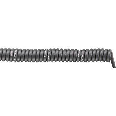Lapp 70002752 spirálový kabel SPIRAL H07BQ-F 1500 mm / 4500 mm 3 G 1.50 mm² + 3 G 1.5 mm² černá