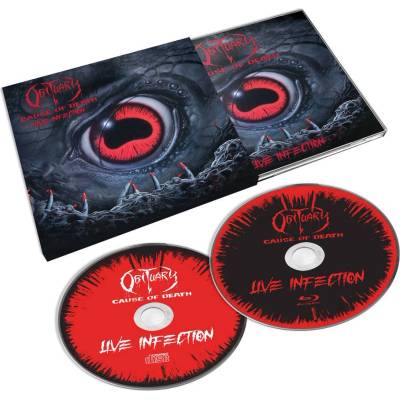 Mystic Production Obituary: Cause Of Death / Live Infection - CD+Blu-ray (052414)