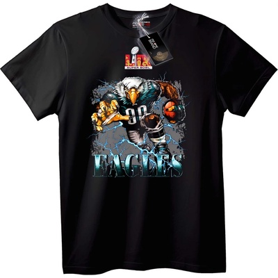 NOONEBRAND Тениска Eagles Super Bowl - L, White