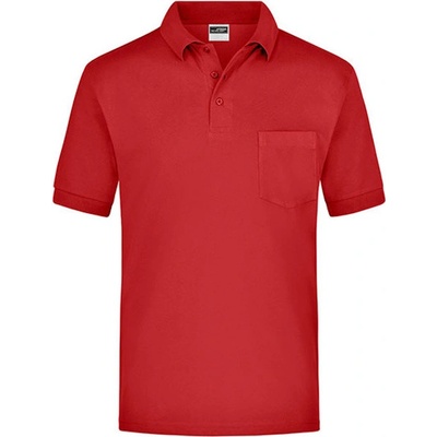 James Nicholson pánská polokošile JN026 Red