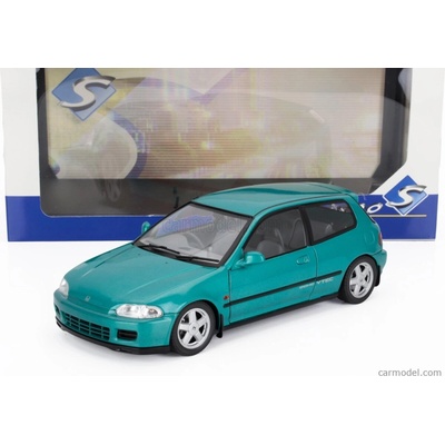 Solido Honda Civic eg6 Aztec 1991 Green Met 1:18