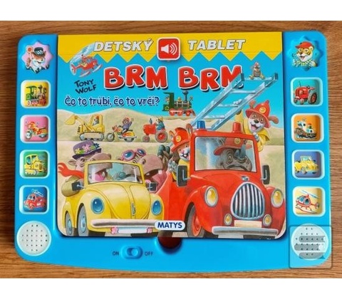 Detský tablet – Brm brm
