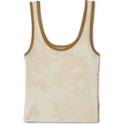 Brixton Дамски топ Brixton Women's Ringer Organic A-Tank Top - Off White / Olive Stone (916-5603-0213)