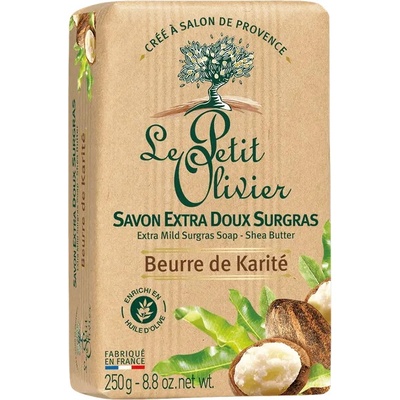 Le Petit Olivier extra jemné prírodné mydlo Bambucké maslo 250 g