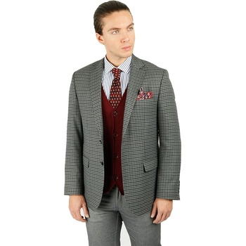 Centone Мъжко сако Regular Fit 4 Drop - Сиво #271789 (271789_Сив)