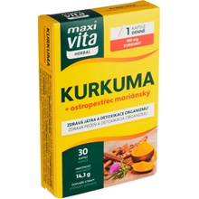 Maxi Vita Herbal Kurkuma 30 kapslí