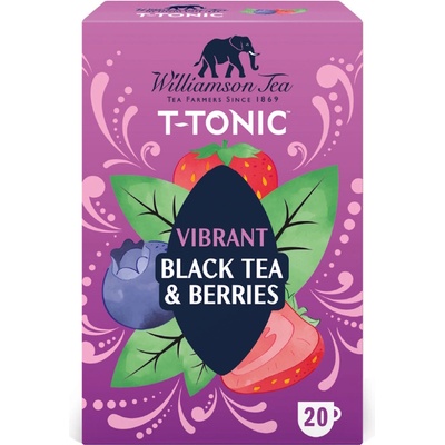 WILLIAMSON TEA černý čaj S BOBULOVÝM OVOCEM 20 ks 40 g