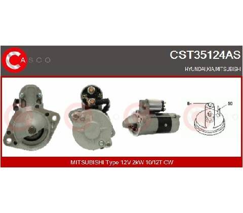 Startér CASCO CST35124AS