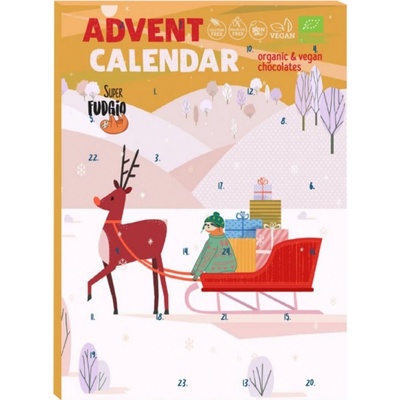 Super Fudgio Adventní kalendář čokoládový BIO 100 g