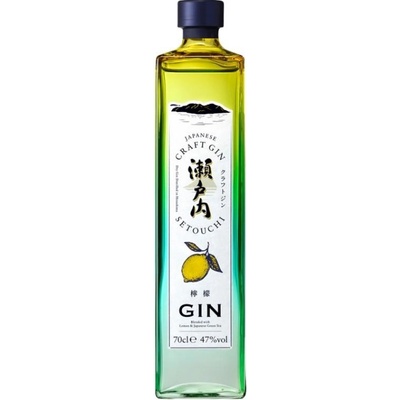 Setouchi Distillery Setouchi Lemon gin, 47%, 0,7 l (holá láhev)
