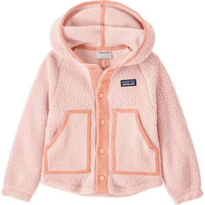 Patagonia Детско поларено яке Patagonia Kid's Baby Retro Pile Jacket Fleece jacket - Pink Frost - размер 4 Years (703-6200-0716)
