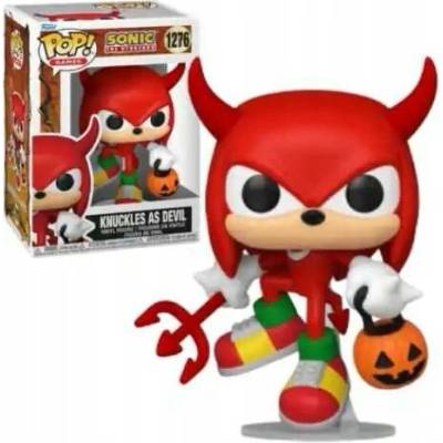Funko Pop! Games Sonic x Halloween Knuckles jako ďábel