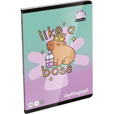 LIZZYSULI Slovník A 5 32 strán 31 32 Lollipop Capybara