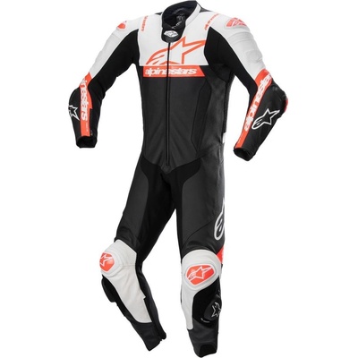 jednodielna kombinéza Alpinestars MISSILE 2 WARD černá/bílá/červená