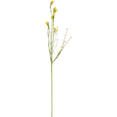 Umělá květina Ib Laursen D.80 cm žlutá