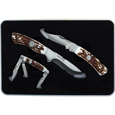 SCHRADE set 3 nožů UH2 v dárkové krabičce