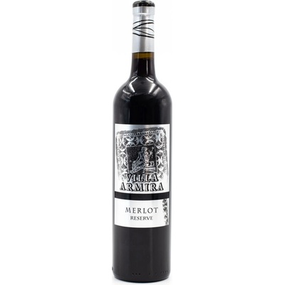 Vinivel Villa Almira Merlot červená 2021 13% 0,75 l (čistá fľaša)