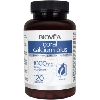 Biovea Coral Calcium Plus, 1000 mg, 120 капсули, Biovea (4366)