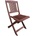 Muhler Сгъваем стол Muhler Meranti (47х56х84cm) (1001757)