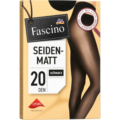 Fascino punčochové kalhoty 20 DEN černé