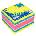INFO NOTES Самоз лист Info Notes Микс Brill 75х75mm 450 л (1901289-5654-51)