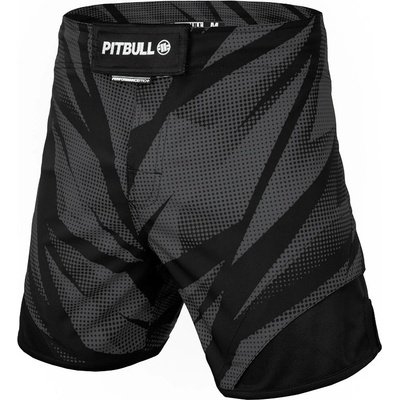 PitBull West Coast pánské grappling shorts DOT CAMO 2 šedé