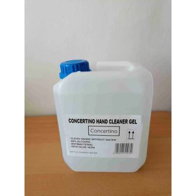 Concertino antibakterální dezinfekční gel na ruce Aloe vera 5 l