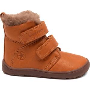 Bisgaard Детски зимни ботуши Bisgaard Kid's Barefoot Emil Lamb Winter boots - Cognac - размер 22 (EU) (702-4559-0211)