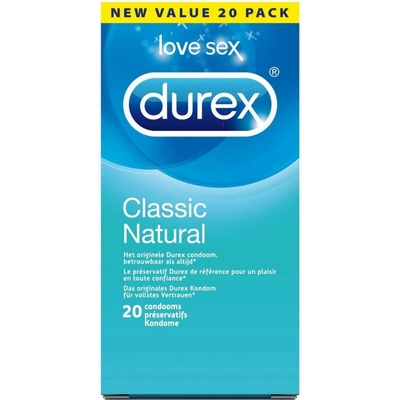 Durex Classic Natural 20 ks