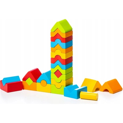Cubika LD-13 Drevené kocky 25 ks