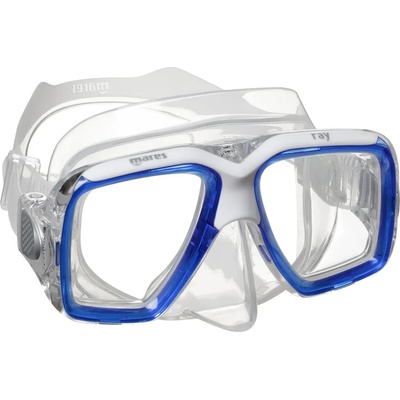 mares Водолазна маска Mares Ray Diving mask - Blue / White / Clear - размер One Size (700-0106-0211)