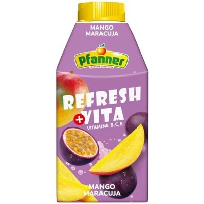 Pfanner Refresh Vita Mango a Marakuja 10 % 0,5 l
