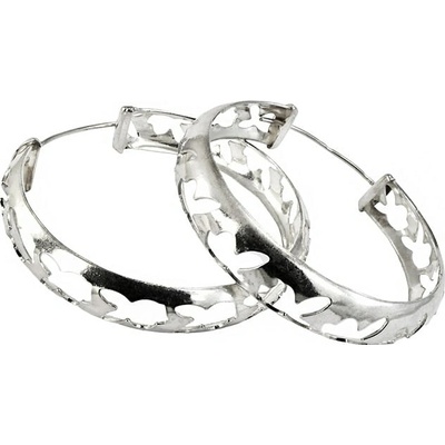 Glare Strieborné náušnice 989
