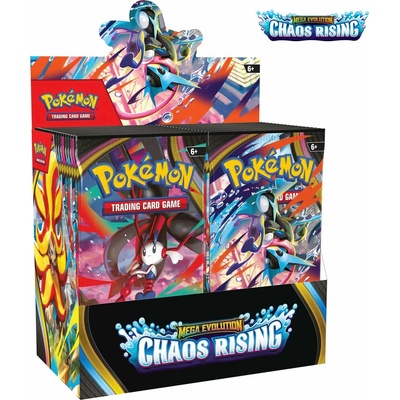 Pokémon TCG: Mega Evolution Chaos Rising Booster Box – Sleviste.cz