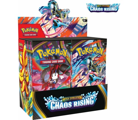 Utuba Box Pokémon TCG Chaos Rising Booster Box od 4 867 Kč - Heureka.cz