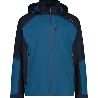 CMP Мъжко водоустойчиво яке CMP Jacket Zip Hood Ripstop Waterproof jacket - Petroleum - размер 58 (EU) (002-3411-0617)
