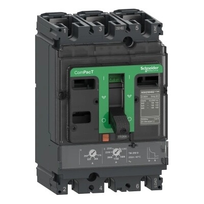 Schneider Electric Deon NSX250H 70kA AC 3P3D 250A TMD C25H3TM250