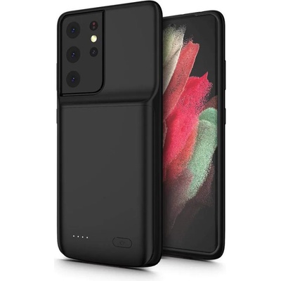Tech-Protect Power Battery Case 4700mAh - кейс с вградена батерия за Samsung Galaxy S21 Ultra (черен)