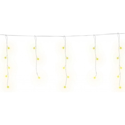 Aga Vianočný svetelný záves 300 LED Teplá biela