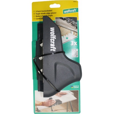 WolfCraft Hoblík na hrany sadrokartónu 3-trapézové čepele (4009000)