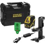 STANLEY Лазерен нивелир Stanley FatMax Cross Line, литиево-йонна батерия, зелен лъч FMHT77595-1 (FMHT77595-1)