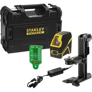 STANLEY Лазерен нивелир Stanley FatMax Cross Line, литиево-йонна батерия, зелен лъч FMHT77595-1 (FMHT77595-1)