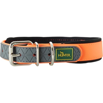 HUNTER Нашийник за куче Hunter Convenience Comfort Collar Dog collar - Orange - размер 65 x 2, 5 cm (057-0417-0114)