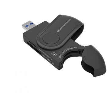 Image 1 of Conceptronic StreamVault BIAN04B четец на карти USB 3.2 Gen 1 (3.1 Gen 1) Type-A Черен (BIAN04B)