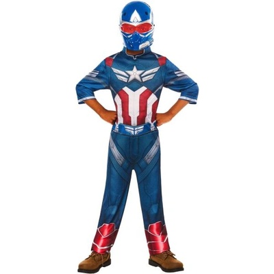 Rubies AVENGERS Капитан Америка детски костюм размер (122-128см)classic (1001251-S)